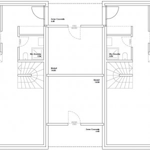 DOMDIDIER : 5 VILLAS INDIVIDUELLES, 3 APPARTEMENTS
